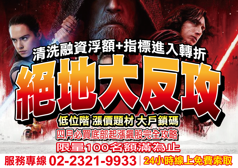 絕地大反攻-四月必買底部起漲飆股完全攻略